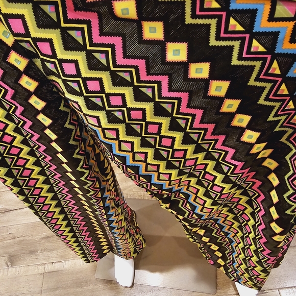 Karma Hwy Chevron Strip Multi Silky Rel. Jumper *4 Colors Avail.* OS-NWT - Picture 9 of 13